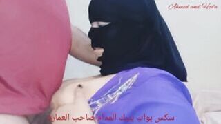 سكس مصري - محجبة تتناك من صاحب العمارة في شقة مفروشة - افلام سكس نيك نار